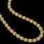 46.39 CTW Fancy Citrine & Diamond Halo Necklace 10K - 2
