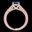 1.82 CTW SI Certified Fancy Blue Diamond Solitaire Ring - 2