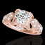 1.25 CTW H-SI/I Certified Diamond Solitaire Antique
