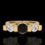2.3 CTW Fancy Black Diamond Solitaire Micro Pave 3 - 2