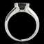 1 CTW Certified VS Black Diamond Solitaire Ring 10K