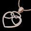 1.20 CTW Micro Pave VS/SI Diamond Designer Heart