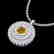 2.11 CTW Intense Fancy Yellow Diamond Art Deco Stud - 2