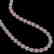 31.96 CTW Tanzanite & Diamond Halo Necklace 10K Rose - 2