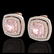 3.95 CTW Morganite & Micro Pave VS/SI Diamond Halo