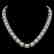 53.59 CTW Opal & Diamond Halo Necklace 10K White Gold