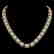 53.59 CTW Opal & Diamond Halo Necklace 10K Rose Gold