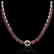 80 CTW Garnet & VS/SI Diamond Eternity Tennis Micro - 2