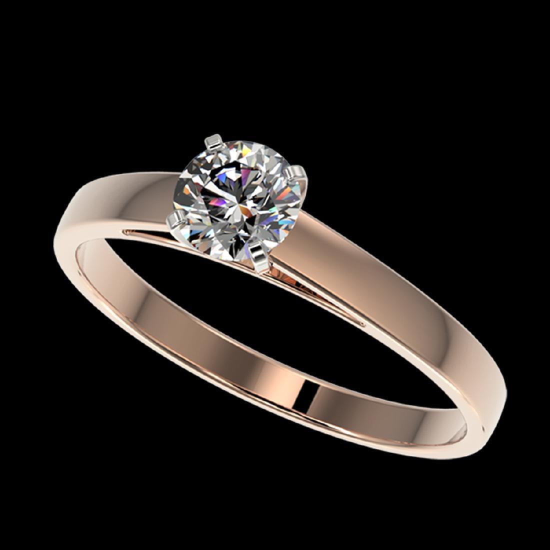 0.55 CTW H-SI/I Quality Diamond Solitaire Ring Gold -: REF-54X2R - SKU:36465 ---- 0.55 CTW Certified H-SI/I Quality Diamond Solitaire Engagement Ring Gold JEWLION Designer Brand Luxury Jewelry, made in the USA JEWLION Suggested Retail Price: $2,500 Factor