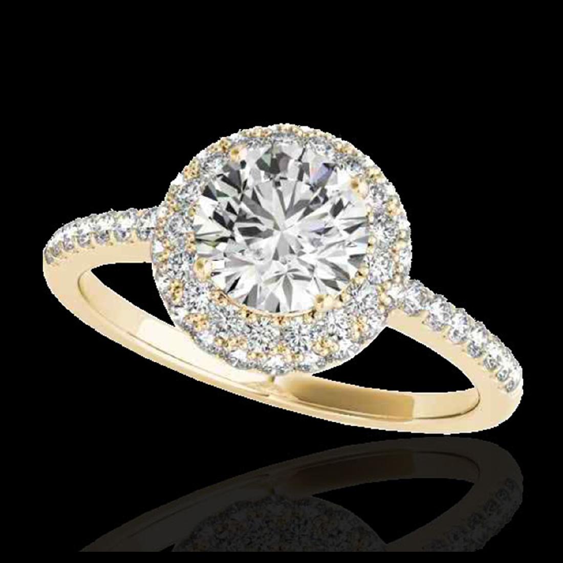 2.15 CTW H-SI/I Diamond Solitaire Halo Ring Gold -: REF-436W4G - SKU:33681 ---- 2.15 CTW H-SI/I Certified Diamond Solitaire Halo Ring Gold PELAMOR Designer Brand Luxury Jewelry, made in the USA PELAMOR Suggested Retail Price: $24,000 Factory offers per
