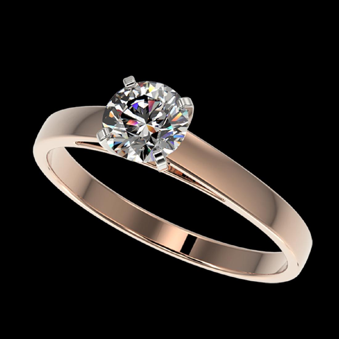 0.76 CTW H-SI/I Quality Diamond Solitaire Ring Gold -: REF-97V5Y - SKU:36477 ---- 0.76 CTW Certified H-SI/I Quality Diamond Solitaire Engagement Ring Gold JEWLION Designer Brand Luxury Jewelry, made in the USA JEWLION Suggested Retail Price: $4,550 Factor