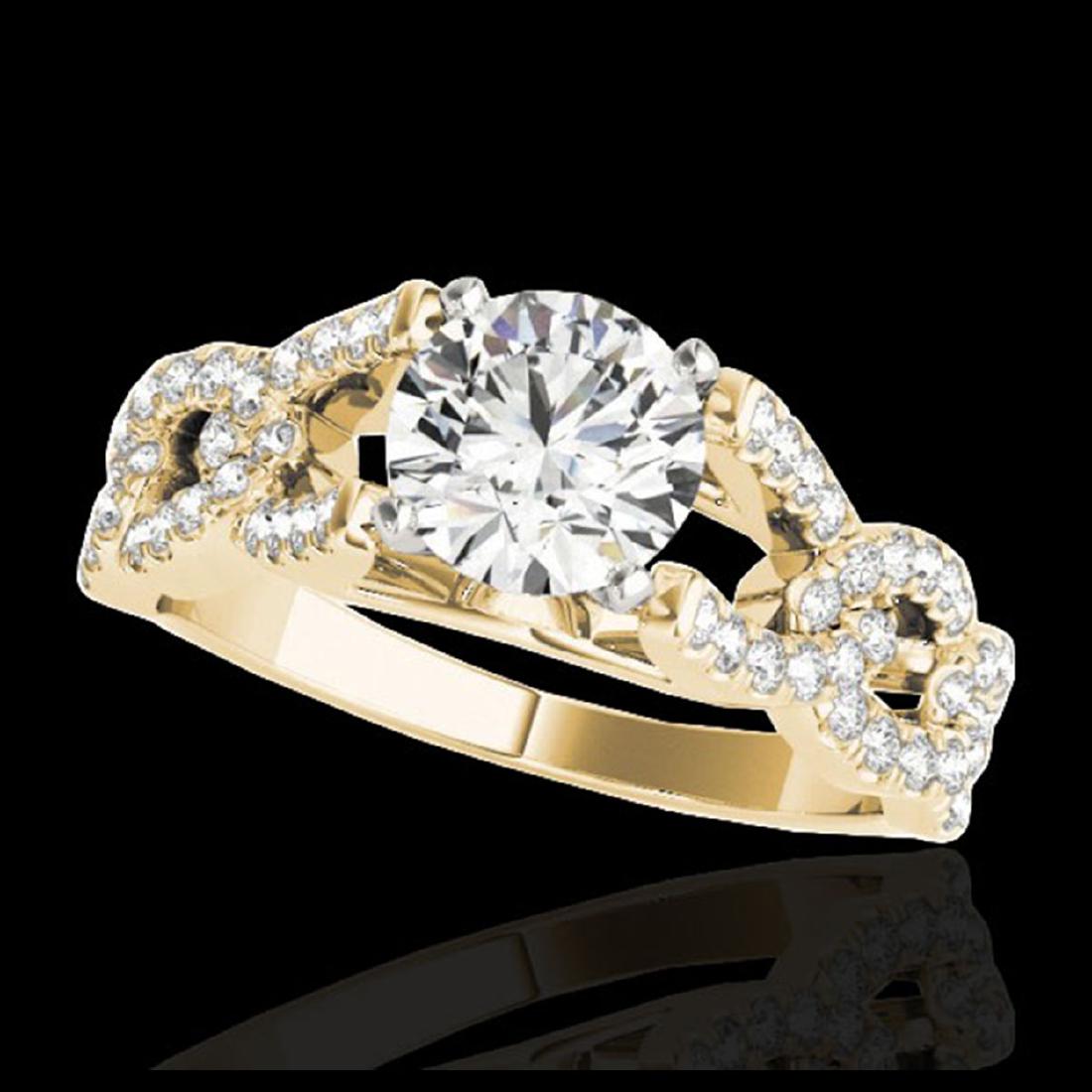 1.50 ctw H-SI/I Diamond Solitaire Ring 10K Yellow Gold: REF-163W6H - SKU:35216 ---- 1.50 ctw H-SI/I Diamond Solitaire Ring 10K Yellow Gold Designer Brand Luxury Jewelry, made in the USA Suggested Retail Price: $12,000 Factory offers perfect factory sizing,