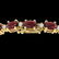 19.7 ctw Garnet & VS/SI Certified Diamond Eternity