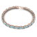 14 ctw Sky Blue Topaz & VS/SI Diamond Eternity Bracelet - 3