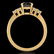 1.25 ctw Fancy Black Diamond Engagment Art Deco Ring - 3