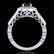 1.12 ctw Fancy Black Diamond Engagment Art Deco Ring - 3