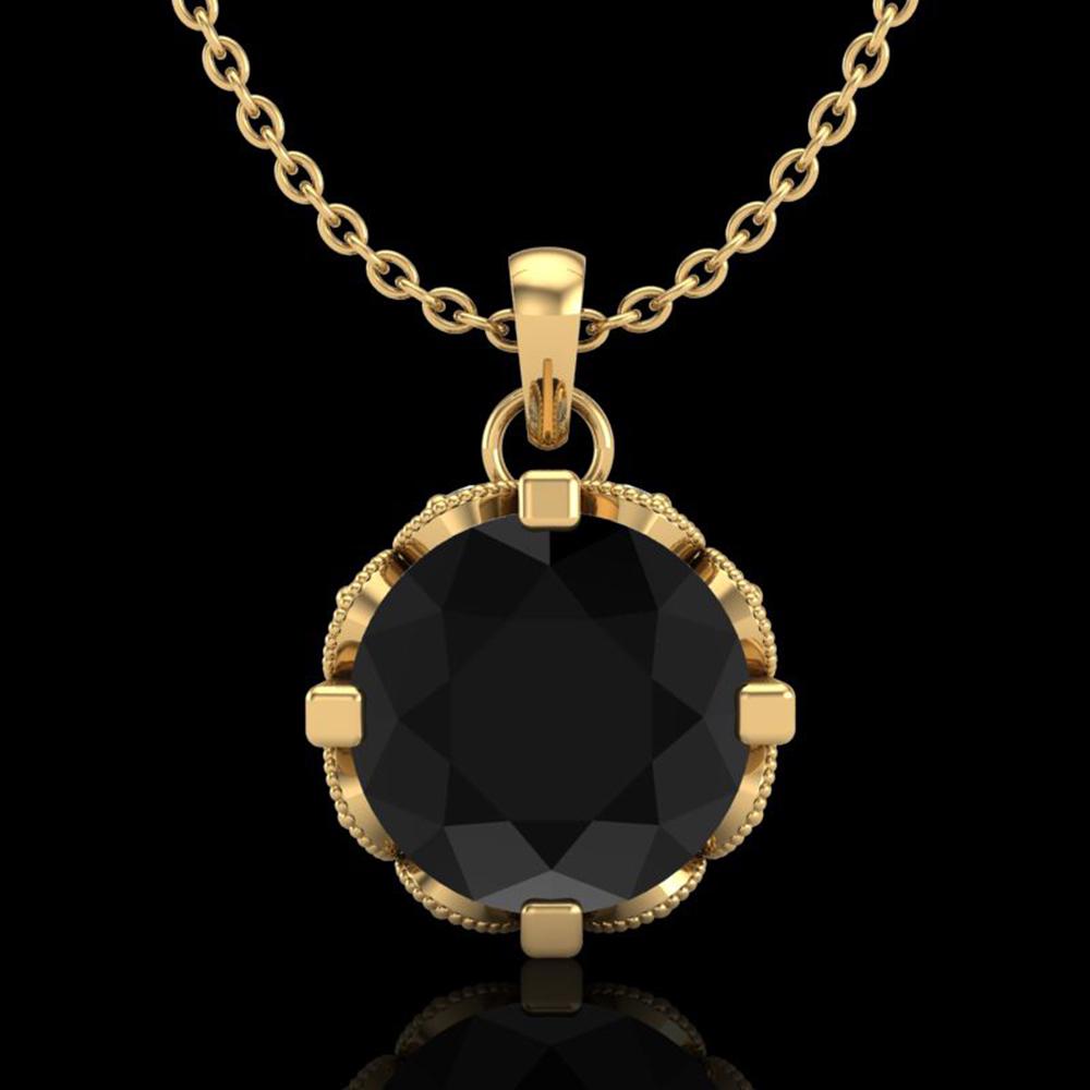 1.5 ctw Fancy Black Diamond Art Deco Stud Necklace 18k: REF-101A8N - SKU: 37382 ---- 1.5 ctw Fancy Black Diamond Art Deco Stud Necklace 18k Yellow Gold Designer Brand Luxury Jewelry, made in the USA Suggested Retail Price: $6,150 Factory offers perfect fac