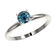 Genuine 0.55 CTW Certified Intense Blue Genuine Diamond - 2