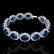 Genuine 22 CTW Sapphire & Micro Pave Diamond Certified - 2