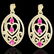 Genuine 7.0 CTW Sapphire Pink & Micro Pave Diamond