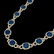 56 CTW Sapphire & Micro Pave Diamond Certified Eternity