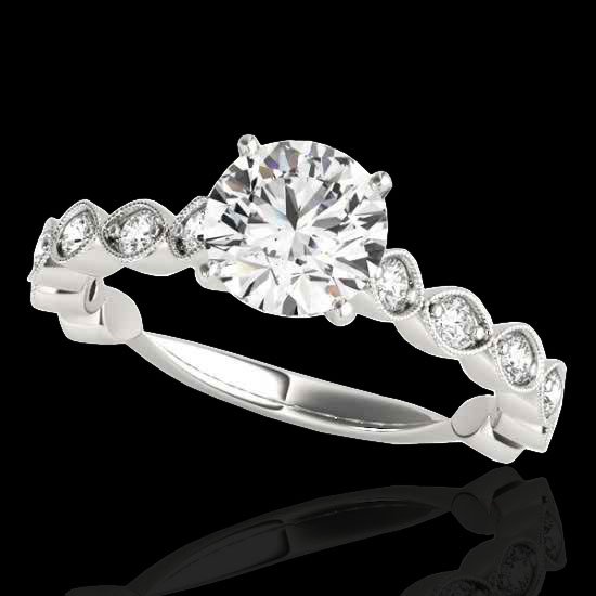 1.50 CTW Certified G-I Diamond Solitaire Bridal Ring: 34880-REF#108T8X ---- 1.50 CTW Certified G-I Diamond Solitaire Bridal Ring Gold Retail Replacement Value: $4900.00 DESCRIPTION OF ARTICLE: One 10K karat White gold Ring measuring approx. Uniform, weig