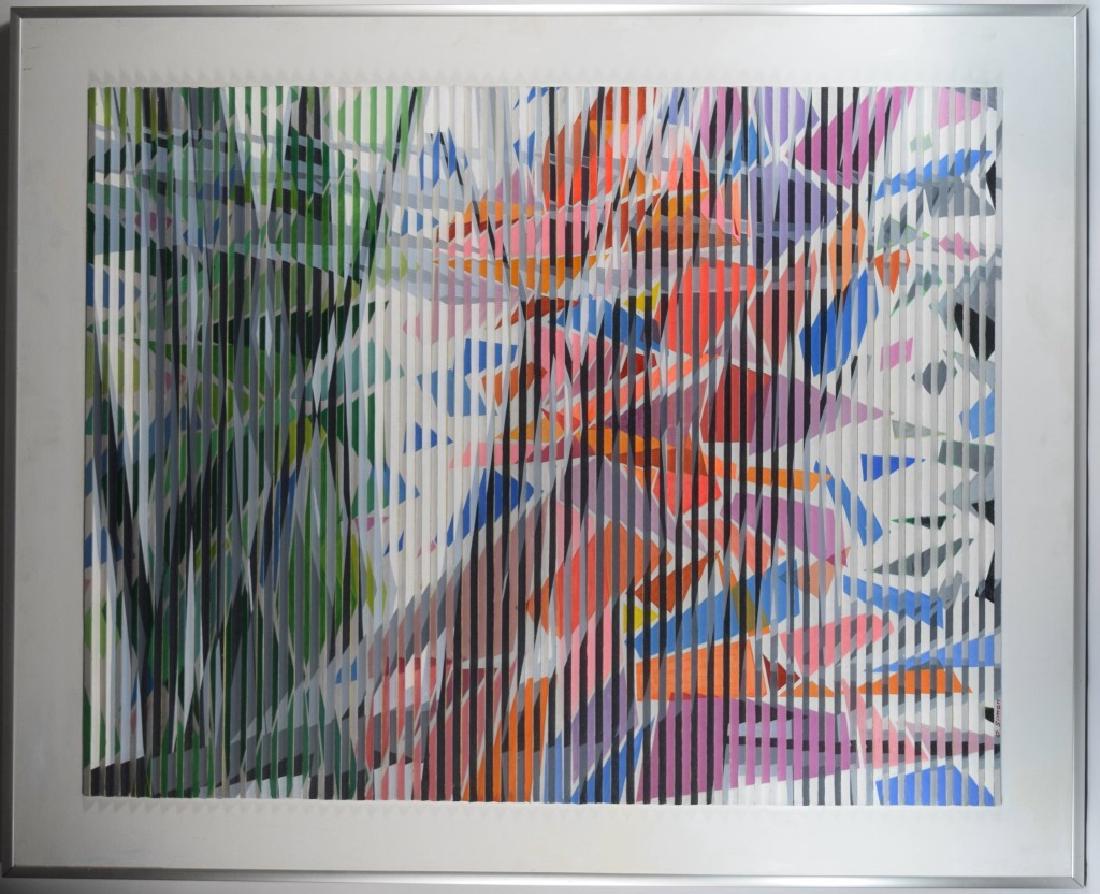 ALLEN SIMON HOMAGE TO FRANZ KLINE KINETIC PAINTING (1 of 8)