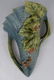 ROSEVILLE POTTERY BUSHBERRY BLUE WALL POCKET - 2