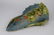 ROSEVILLE POTTERY BUSHBERRY BLUE WALL POCKET - 4