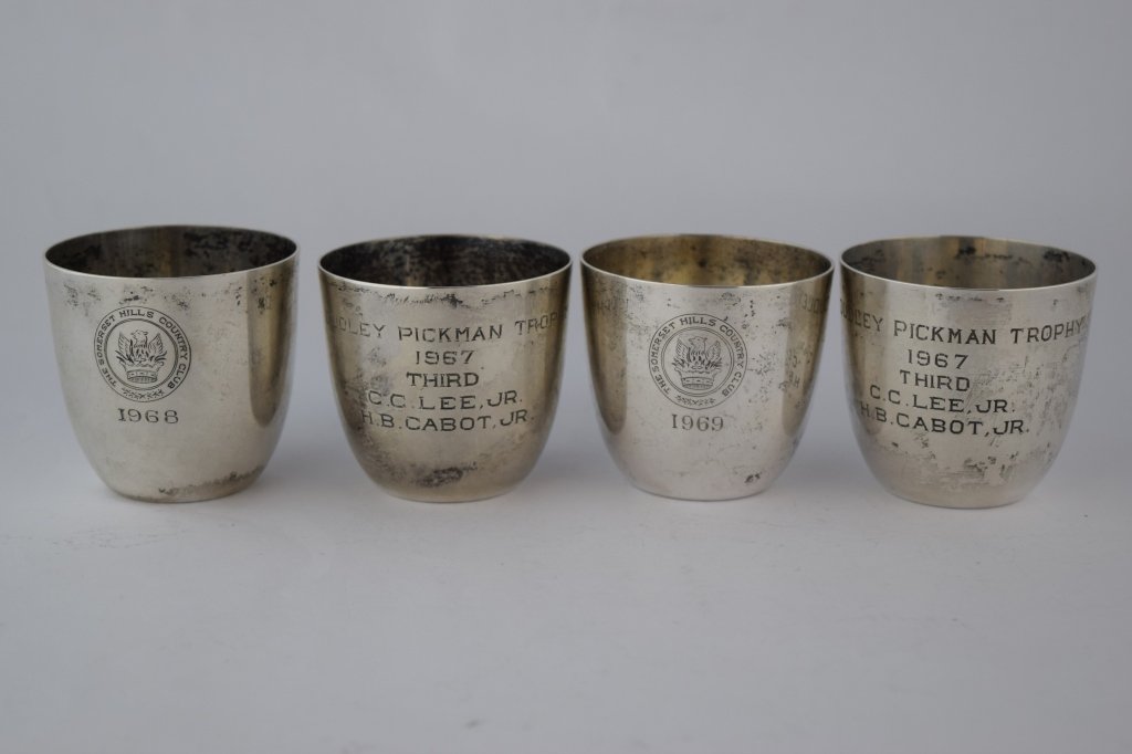 4 FIRESTONE & PARSON STERLING SILVER TROPHY CUPS (1 of 10)