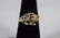 14K GOLD SAPPHIRE RUBY PANTHER HEAD RING - 2