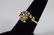 14K GOLD SAPPHIRE RUBY PANTHER HEAD RING - 3