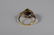 14K GOLD SAPPHIRE RUBY PANTHER HEAD RING - 8