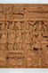 LARGE CARVED WOODEN HINDU DEITIES PANTHEON - 10