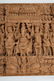LARGE CARVED WOODEN HINDU DEITIES PANTHEON - 6