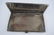 ORNATE SILVER ENAMEL PEACOCK CIGARETTE CASE BOX - 11