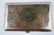 ORNATE SILVER ENAMEL PEACOCK CIGARETTE CASE BOX