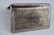 ORNATE SILVER ENAMEL PEACOCK CIGARETTE CASE BOX - 8