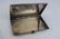 ORNATE SILVER ENAMEL PEACOCK CIGARETTE CASE BOX - 9