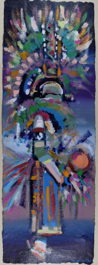 PABLO ANTONIO MILAN (AMER,1961-2017) NATIVE DANCER (1 of 9)