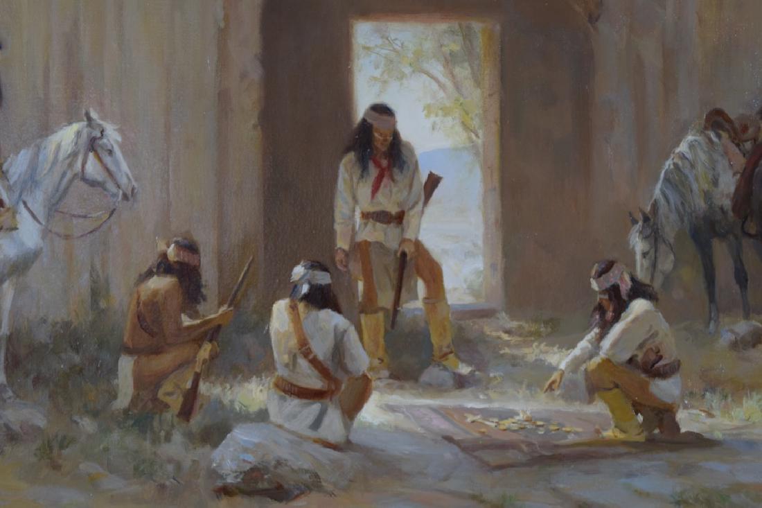 CARL E HANTMAN (AMERICAN, B. 1935) OIL ON CANVAS (1 of 9)