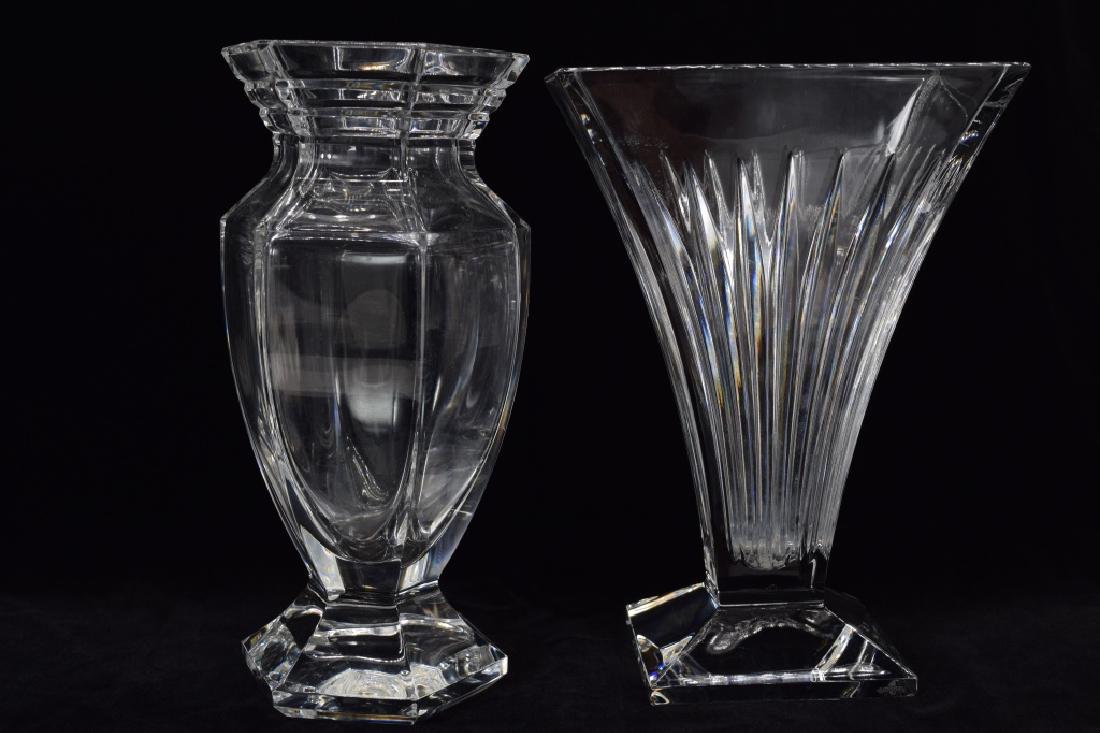 2 WATERFORD CRYSTAL VASES 10" H (1 of 15)