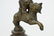 18TH C. BRONZE KRISHNA RIDING ON LION W/ SWORD - 14