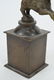 18TH C. BRONZE KRISHNA RIDING ON LION W/ SWORD - 5