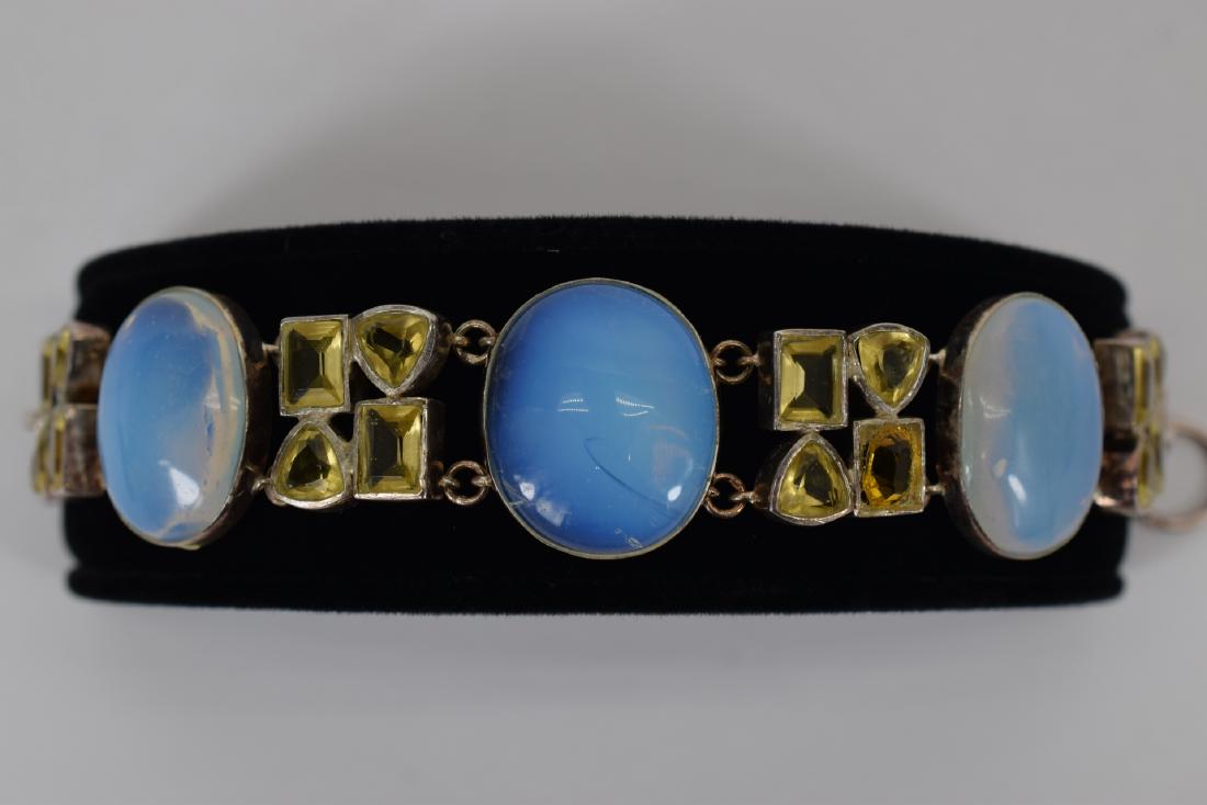 STERLING SILVER MOONSTONE BRACELET (1 of 17)