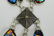 STERLING SILVER PYRAMID DICHROIC GLASS NECKLACE - 17