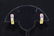 14K GOLD MULTI-COLOR SEMI-PRECIOUS EARRINGS - 12