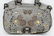 FERRAGAMO SILVER LEATHER PURSE WITH LEOPARD - 2