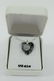 STERLING SILVER DIAMOND HEART PENDANT NECKLACE - 3