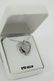 STERLING SILVER DIAMOND HEART PENDANT NECKLACE - 4